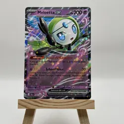 Meloetta ex 044/086 - S&V: Black Bolt Double Rare Holo Card - Pokemon TCG (NM) - Image 1