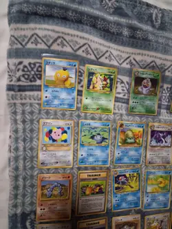 53Cards Japanese WoTC Pokemon Card Vintage Collection Lot Holo Rare Base Neo Gym - Image 2