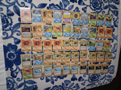 50 Cards 1st Edition Fossil WOTC Card Lot Pokemon Vintage LP Condition Mostly - Image 1