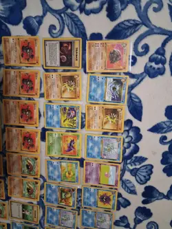 50 Cards 1st Edition Fossil WOTC Card Lot Pokemon Vintage LP Condition Mostly - Image 2