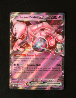 Pokemon Card TCG - Team Rocket's Mewtwo EX SVP 205 - Black Star Promo - NM ⭐ - Image 1