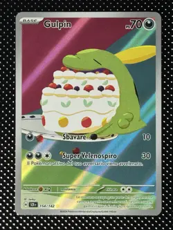 Pokemon Card Gulpin AR 154/142 ITALIANO SCR Corona Astrale - Image 1