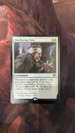 Smothering Tithe CMM 57 Regular Commander Masters MTG Magic - Image 1