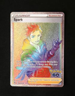 Pokemon Card TCG - Spark 085/078 - Pokemon GO - Rainbow Secret Rare - NM ⭐ - Image 1