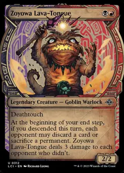 Zoyowa Lava-Tongue (312) Showcase The Lost Caverns of Ixalan LCI MTG Magic - Image 1