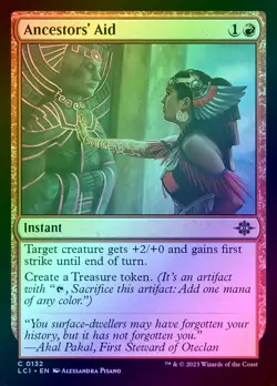Ancestors' Aid Foil (132) The Lost Caverns of Ixalan LCI MTG Magic - Image 1