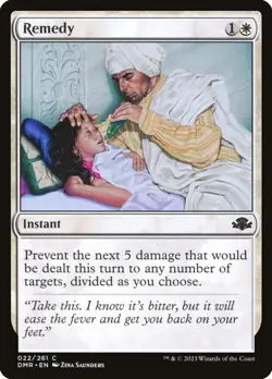 Remedy Foil (022) Dominaria Remastered DMR MTG Magic - Image 1