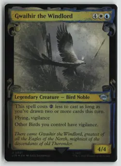 Gwaihir the Windlord (Showcase Scrolls) LP Foil 661 Lord of the Rings MTG - Image 1
