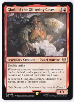 Gimli of the Glittering Caves 32 Commander: The Lord of the Rings - Image 1
