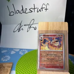 Flareon Reverse Holo 136/165 Scarlet & Violet 151 Pokemon Card - Image 2