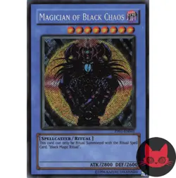 Yugioh Magician of Black Chaos PP01-EN001 Secret Rare NM - Image 1