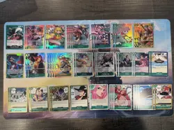 One Piece TCG Dracule Mihawk Green Competitive Deck W/ DON - Image 1