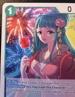 Kouzuki Hiyori EB03-016 Common One Piece Heroines Edition - Image 2
