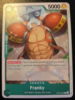 Franky OP10-034 Common Royal Blood One Piece Card Game - Image 1