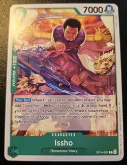Issho OP14-021 Common The Azure Sea's Seven One Piece Card Game - Image 1