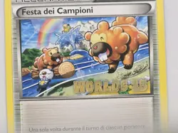 Pokemon ITALIAN Champions Festival (Festa dei Campioni) BW95 Worlds 13 Promo LP - Image 3