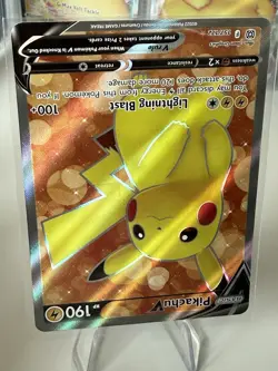 Pokemon Pikachu v Full Art Card 157/172 Brilliant Stars MINT/NM - Image 3