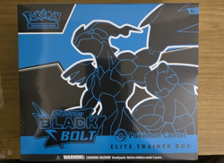 Pokemon TCG Pokemon Center S&V Black Bolt Elite Trainer Box ETB New Sealed 196214113725 - Image 1