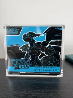Black Bolt Pokemon Center ETB- Elite Trainer Box - New/Sealed + Acrylic Case - Image 1