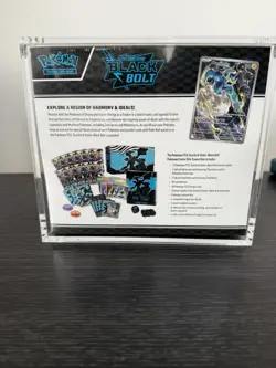 Black Bolt Pokemon Center ETB- Elite Trainer Box - New/Sealed + Acrylic Case - Image 2