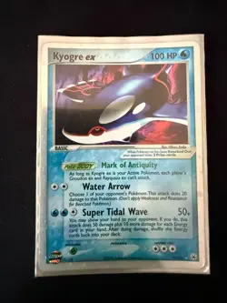 Kyogre Ex 94/ 2005 TCG Holographic English Pokemon Card No Reserve - Image 1