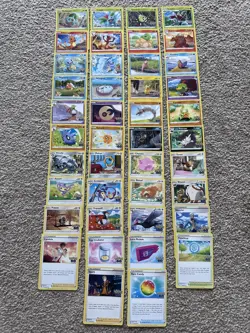 Pokemon Go Complete Base Set | All 42 Cards | Common & Uncommon Bundle - Image 1