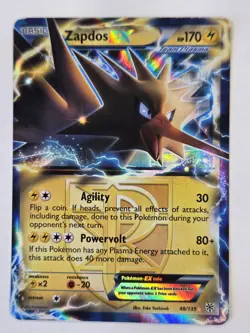 Zapdos EX - 48/135 - Pokemon Plasma Storm Black & White Ultra Rare Card - Image 1