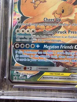 2019 CGC 10 Eevee & Snorlax GX SM169 Black Star Promo Tag Team Tin Pokemon Card - Image 5