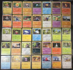 Pokemon Yuka Morii Clay Artwork Card Lot Of 35 - All Unique! Nm / Lp - Image 1