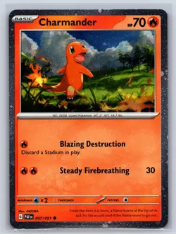 Charmander 007/091 Holo Common Miscellaneous Cards & Products Pokemon Holo NM - Image 1
