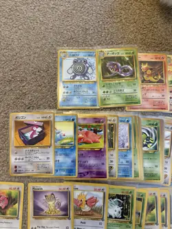 WOTC Base - 2006 175+ Vintage Pokemon Card Bundle Job Lot,Japanese Mix Condition - Image 2