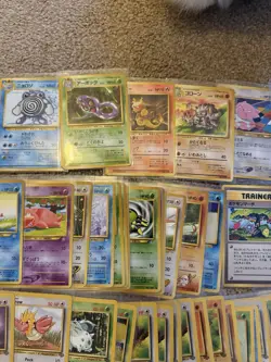 WOTC Base - 2006 175+ Vintage Pokemon Card Bundle Job Lot,Japanese Mix Condition - Image 3