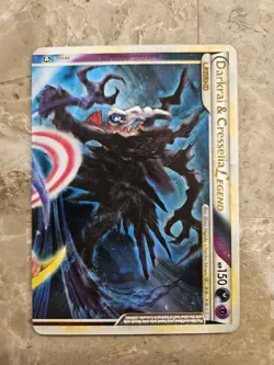 Darkrai and Cresselia Legend Card 99/102 Top Half Near Mint-Lightly Played - Image 3