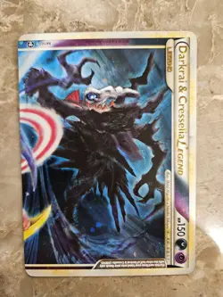 Darkrai and Cresselia Legend Card 99/102 Top Half Near Mint-Lightly Played - Image 4