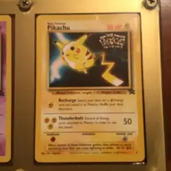Pokemon TCG Pikachu Dragonite Mewtwo & Electabuzz Movie Promo Cards Full Set - Image 5