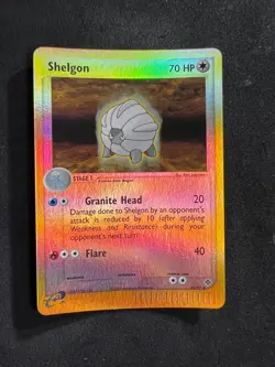 Shelgon 42/97 Reverse Holo EX Dragon Pokemon Card Vintage 2003 NM - Image 1