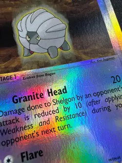 Shelgon 42/97 Reverse Holo EX Dragon Pokemon Card Vintage 2003 NM - Image 2