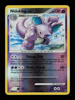 Nidoking 34/132 Reverse Holo Rare Secret Wonders Pokemon Cards - Image 1