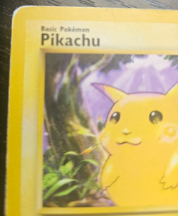 Pokemon Rare Yellow Cheek Pikachu 58/103 Original Base Set Card 1999 WOTC - Image 3