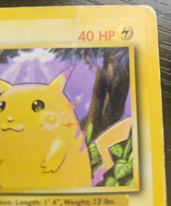 Pokemon Rare Yellow Cheek Pikachu 58/103 Original Base Set Card 1999 WOTC - Image 4