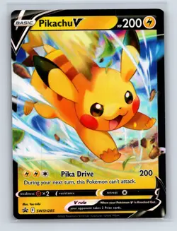 SWSH: Sword & Shield Promo Cards #SWSH285 Pikachu V - Image 1