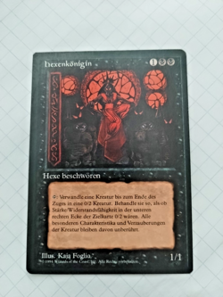 Mtg Sorceress Queen (Hexinkonigin) FBB German Regular - Uncirculated - Image 1