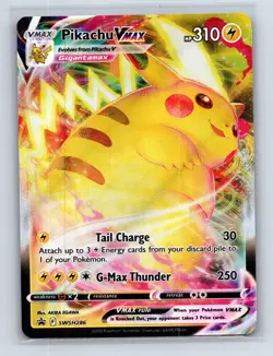 SWSH: Sword & Shield Promo Cards #SWSH286 Pikachu VMAX - Image 1