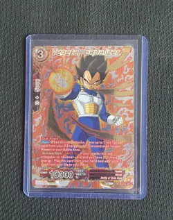 Vegeta, Equalizer BT24-014 UC Rare Gold Foil Alt Art Dragon Ball Super CCG Card - Image 1