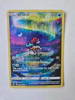 Keldeo GG07/GG70 Crown Zenith Galarian Gallery Holo Card NM - Image 1
