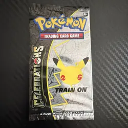 Pokemon TCG Celebrations Booster Pack 4 Cards English. Never Weighed. Ships Free - Image 1