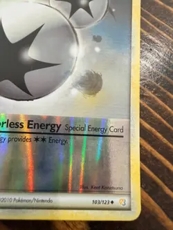 2010 Pokemon Special Double Colorless Energy Card 103/123 TCG holo - Image 4
