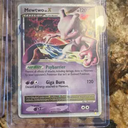 Pokemon TCG DP Black Star Promos 2-Card Holo Lot Dialga LV.X DP17 Mewtwo DP28 - Image 2