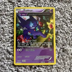Pokemon TCG Sableye XY Black Star Promos Holo Card XY92 2015 (P-6) - Image 1