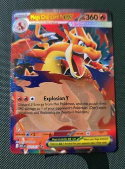 Mega Charizard Y Ex 022/217 Ascended Heroes Pokemon Card TCG - Image 1